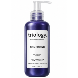 Шампунь для коррекции тона волос TONEBOND Triology, 250 мл